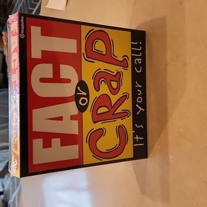 Fact or Crap Board Game- Sealed